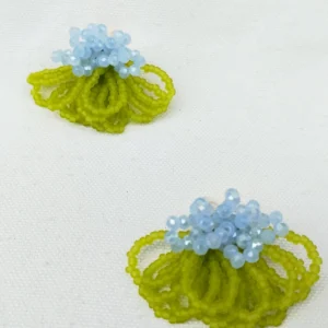 Pendientes "Flor de arroz"